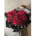 Букет из 25 красных роз премиум